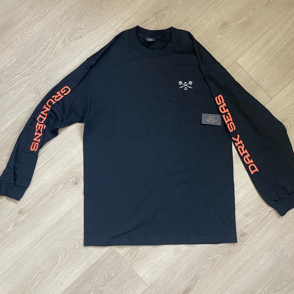 Dark Seas Black Long Sleeve Shirt
